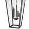 Z-Lite Gannon 5 Light Outdoor Wall Light, 16in. W x 44in. H, Black 5008XXL-BK - alternate 4